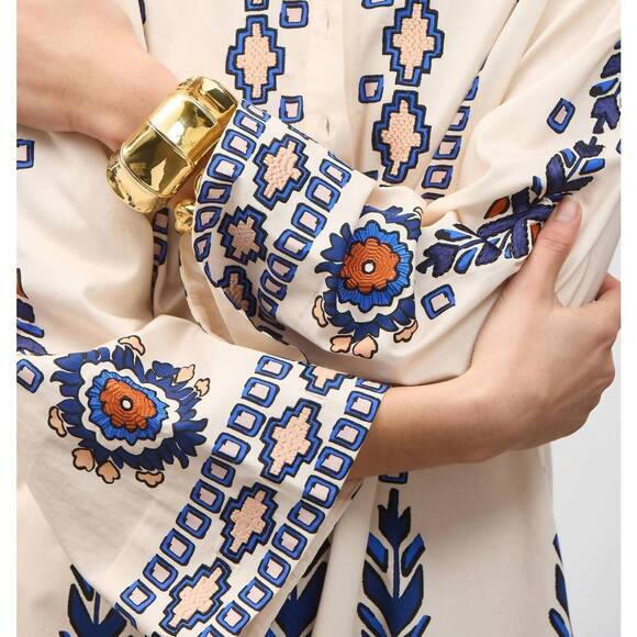 NEW FIGUE jamie dress in medallion tapestry - Picture 3 of 5